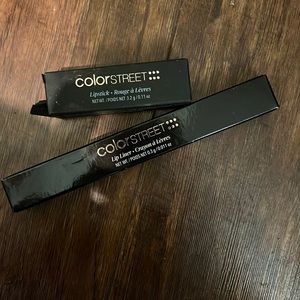 Color street lipstick and liner